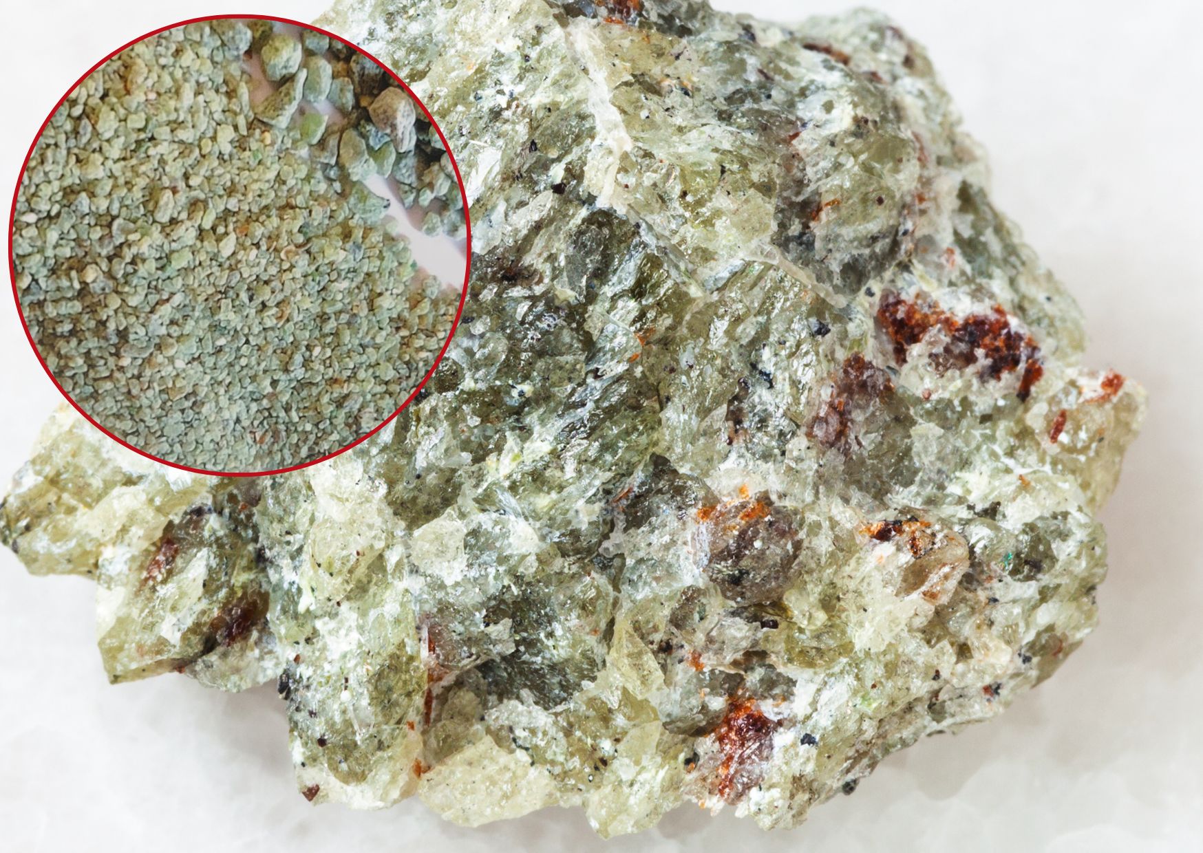 Olyblast sandblasting abrasive: eco-friendly olivine-based sand for industrial use.