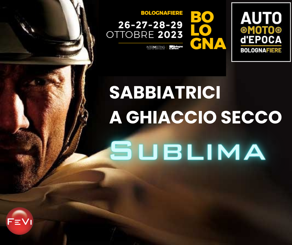 Successo sabbiatrici a ghiaccio secco a Bologna