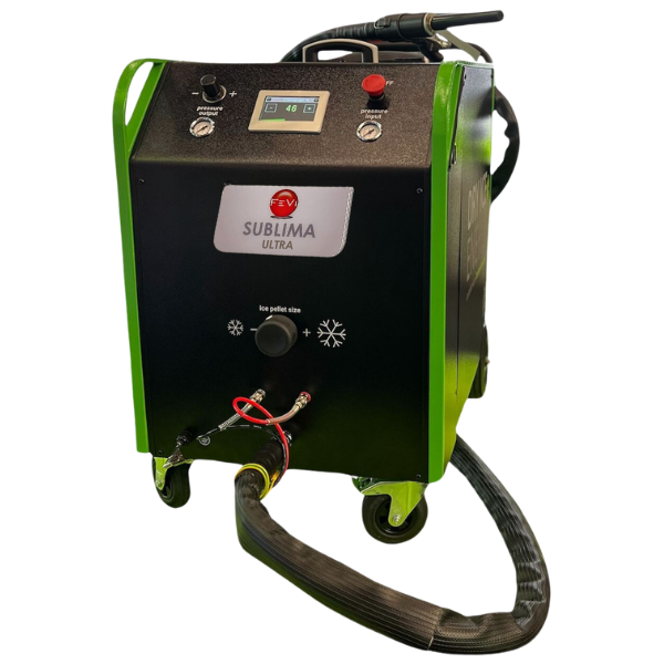 2.	Sublima Ultra dry ice blasting technology by FEVI for powerful cleaning.