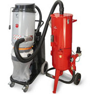 Sistema di sabbiatura senza polvere Pressure Blaster Bag