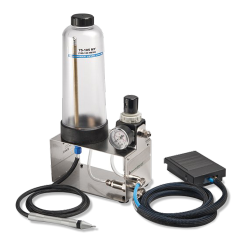 Portable Microblaster sandblaster for high precision