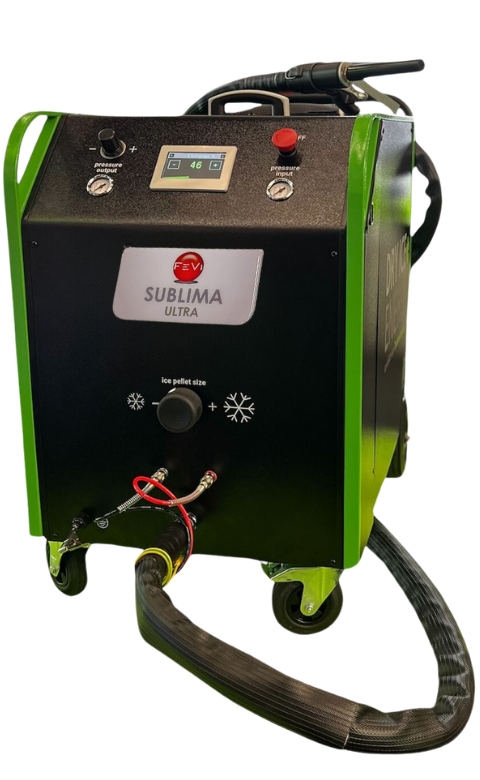 Sublima Ultra dry ice blasting machine for industrial cryogenic cleaning