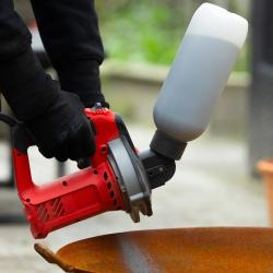 Sabbiatrice portatile elettrica BLSTR sander® trattamento ruggine 2